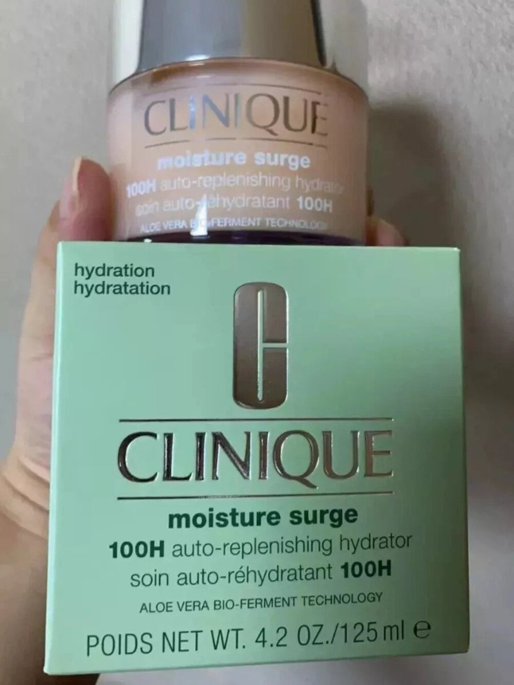 CLINIQUE Moisture Surge 100H Auto-Replenishing Hydrator 125ml/4.2oz, New